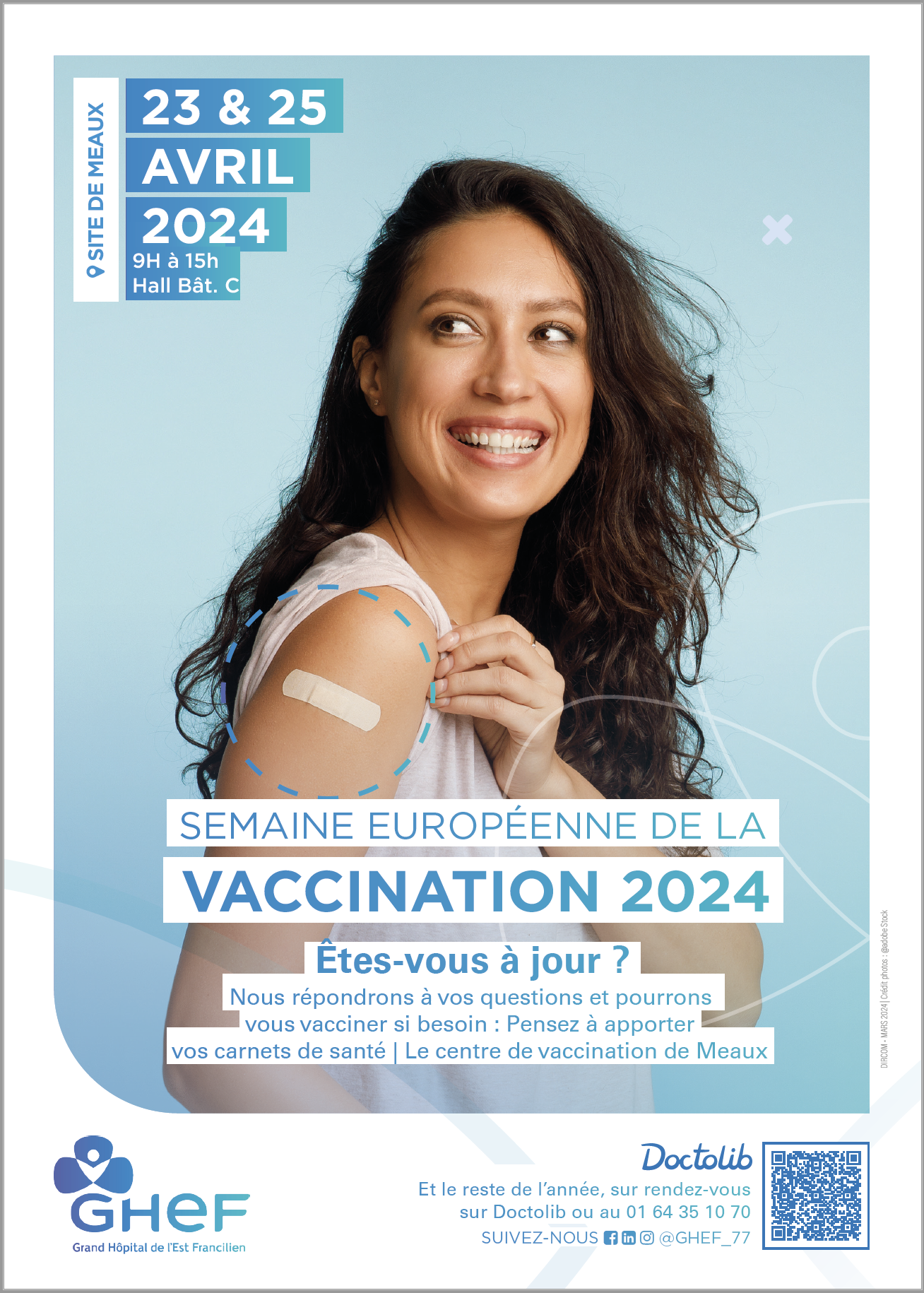 Semaine européenne de la vaccination - site de Meaux