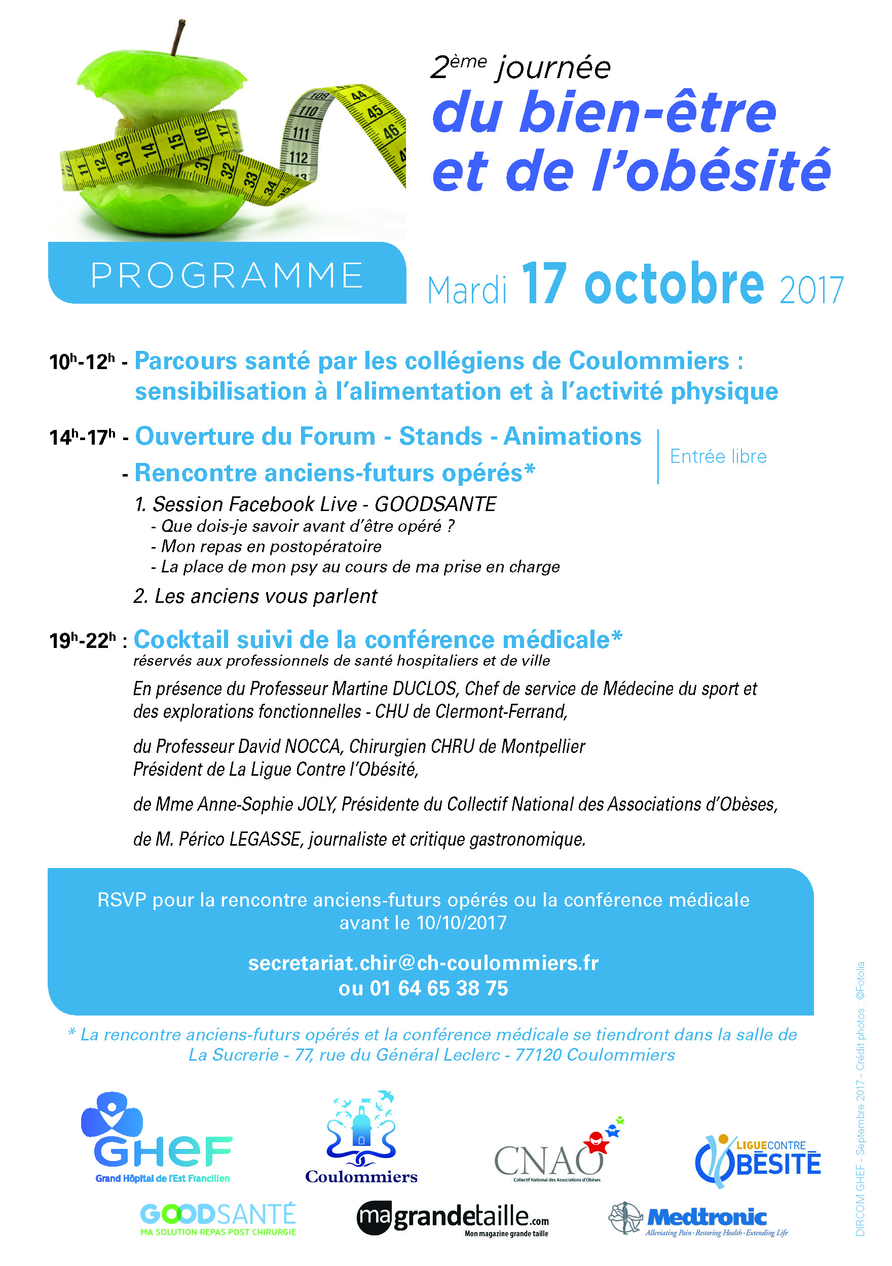 Flyer A5 Journée obésité