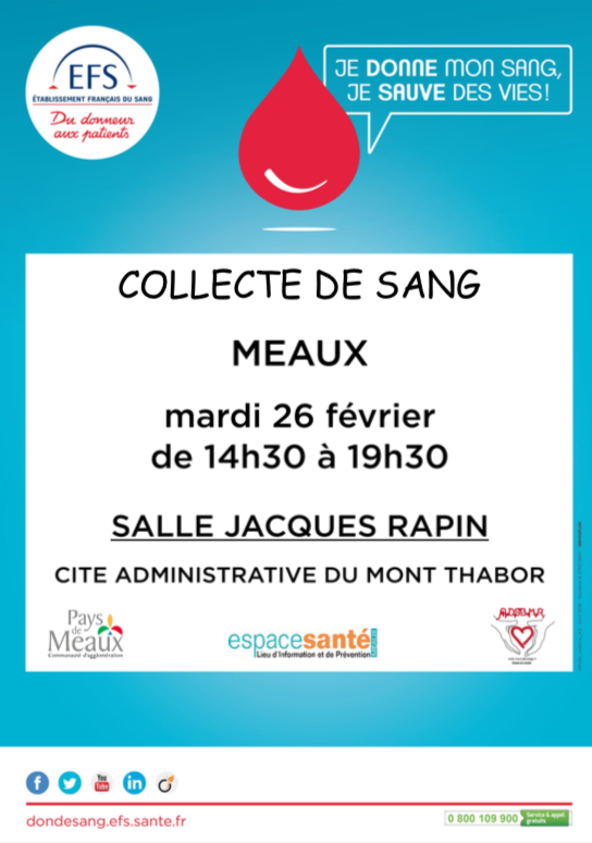 Don de sang, Meaux