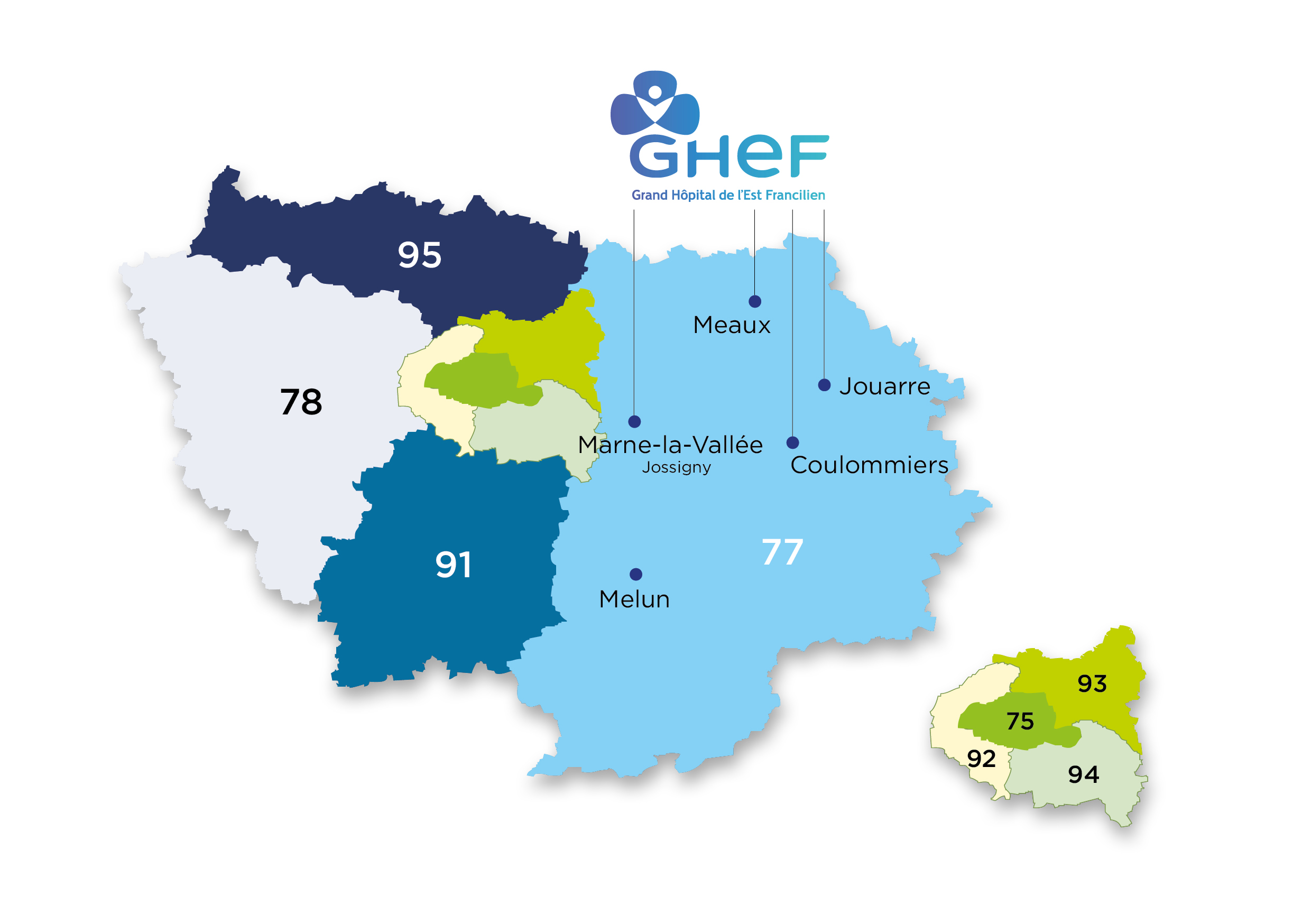 Grand Hôpital De L est Francilien Site De Coulommiers NOS SITES HOSPITALIERS | Grand Hôpital de l'Est Francilien