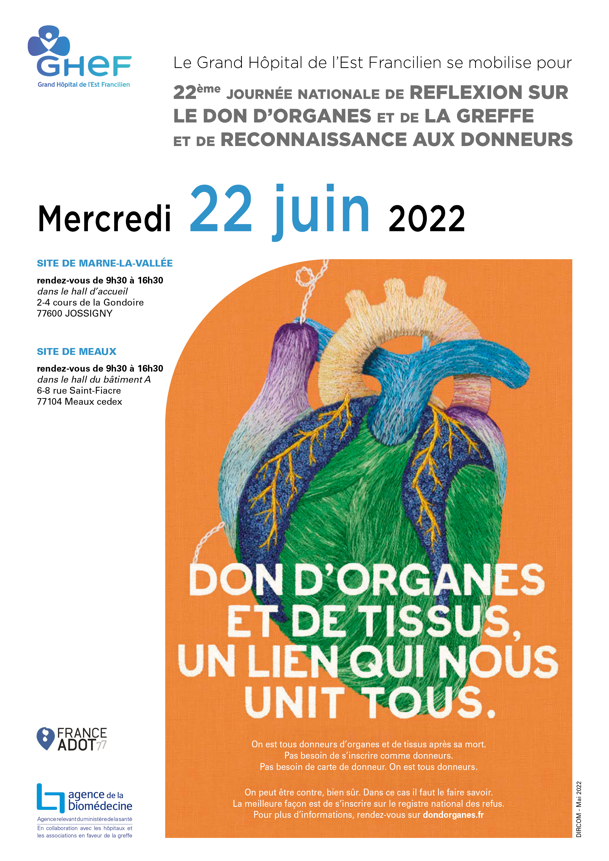 Affiche Don organes MLV et MX