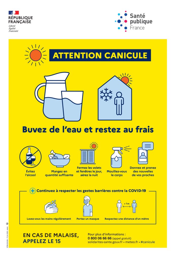 Affiche canicule