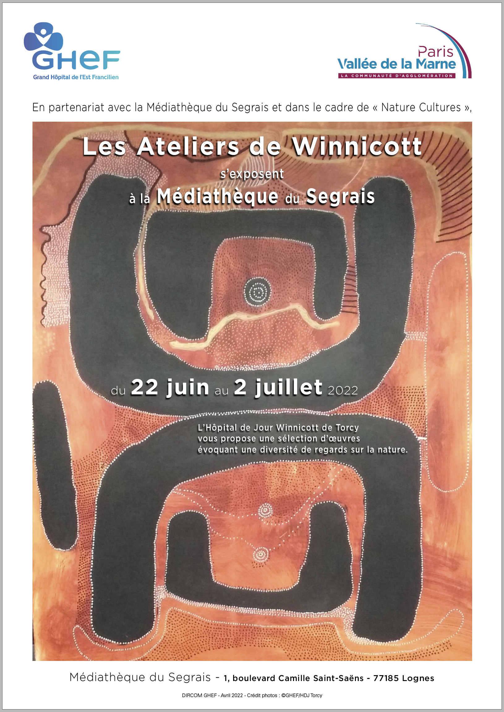 Affiche Expo Winnicott