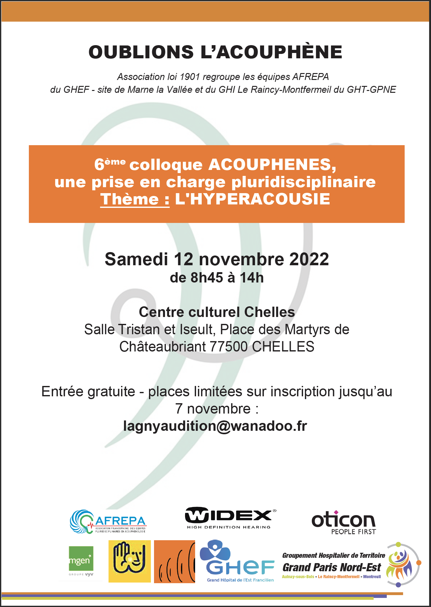 Aff Colloque Acouphènes