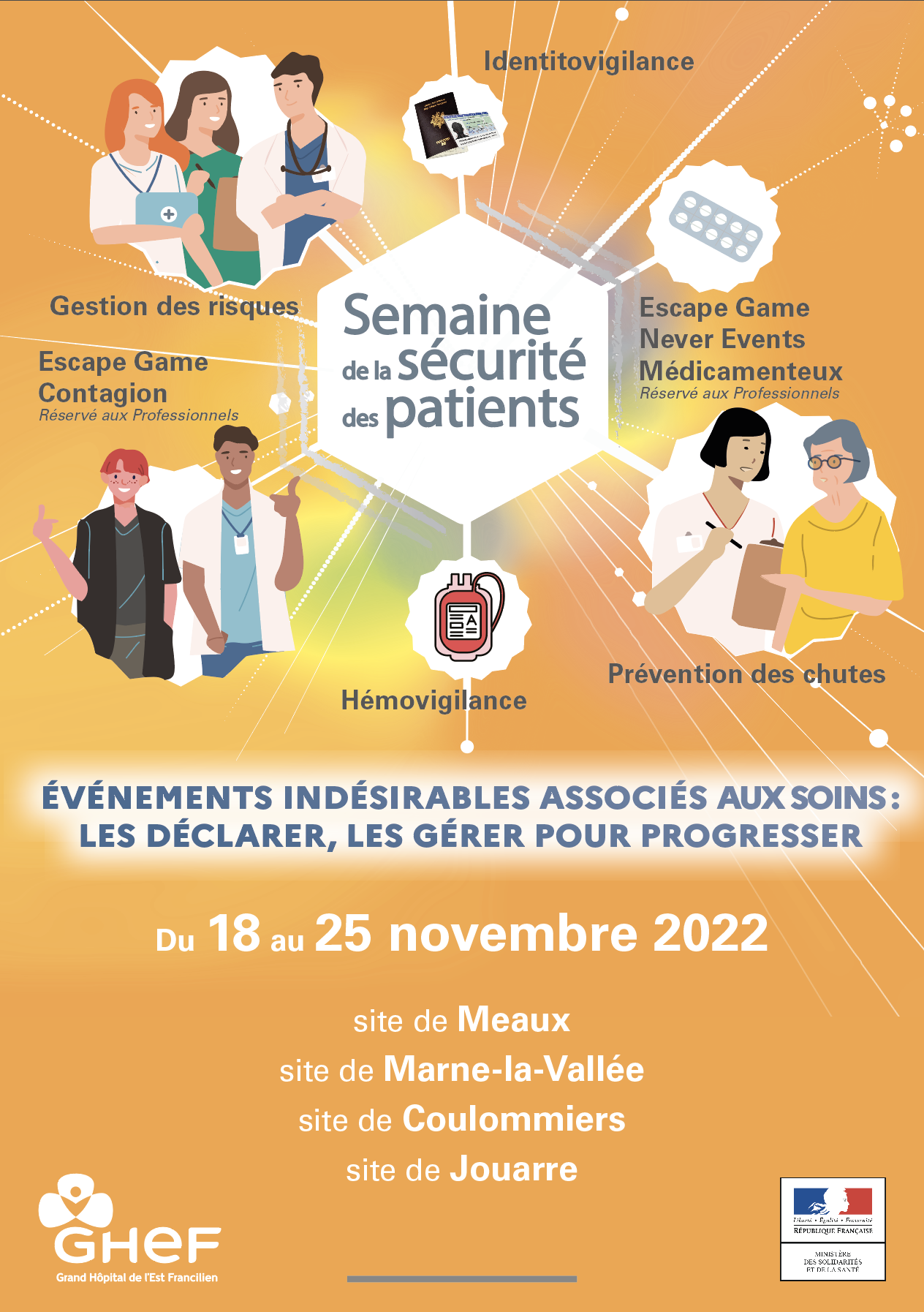 Affiche Semaine sécurité patients