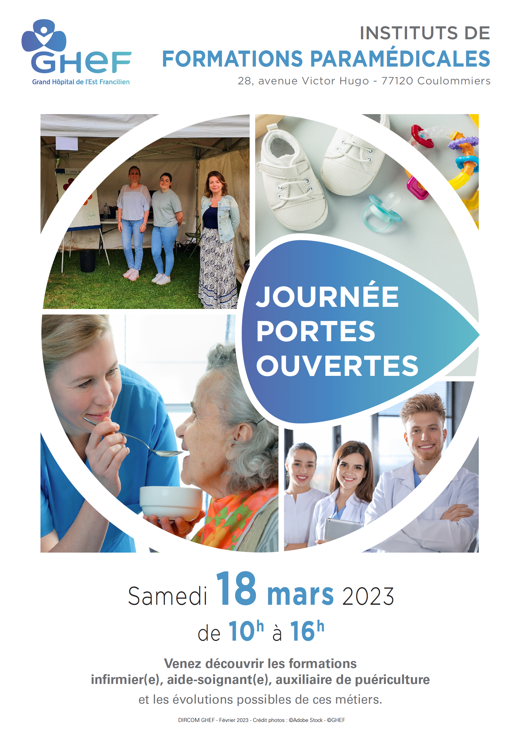 Affiche Portes ouvertes IFSI-CLM