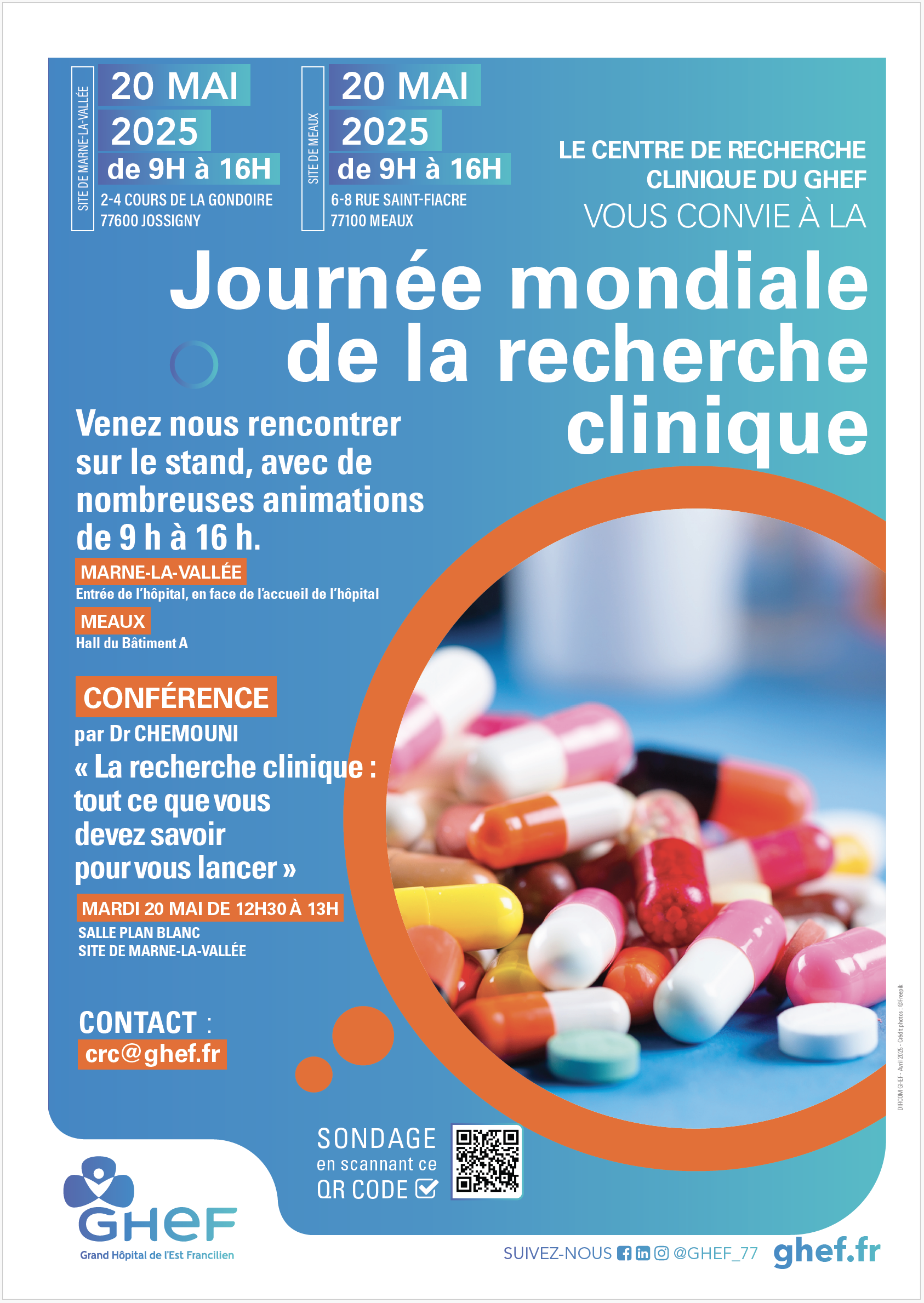 GHEF - Journée mondiale de la recherche clinique
