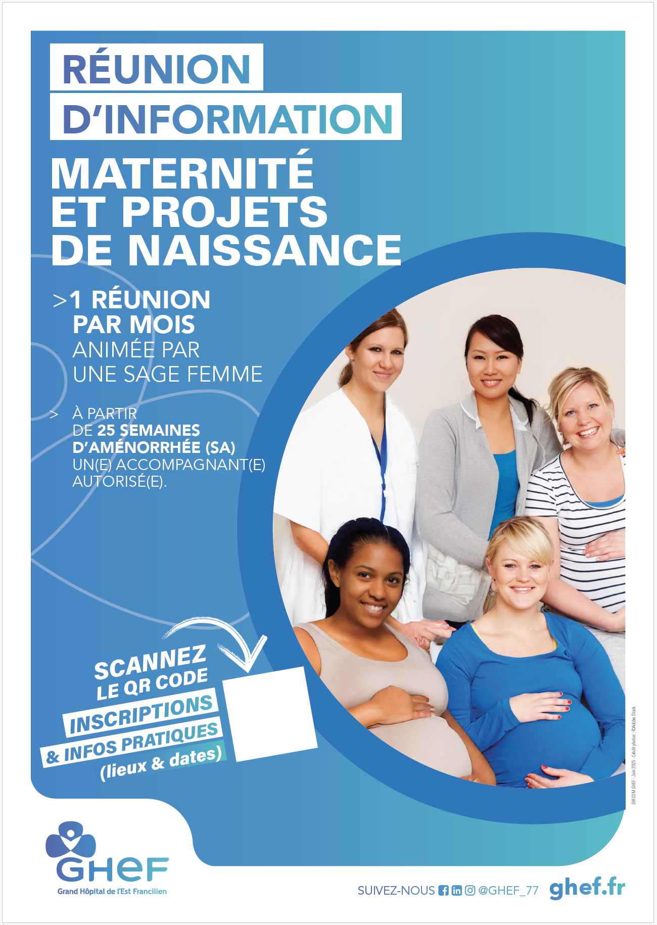 GHEF - Réunion information Maternité et Projets de naissance