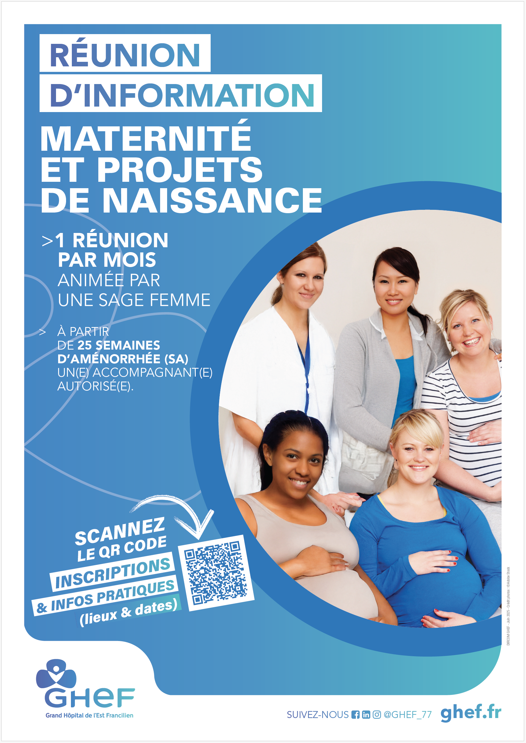 GHEF - Réunion d'information Maternité et Projets de naissance