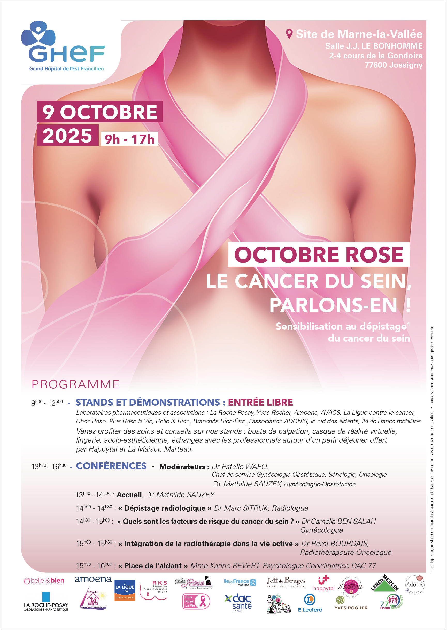 GHEF - OCTOBRE ROSE 2025