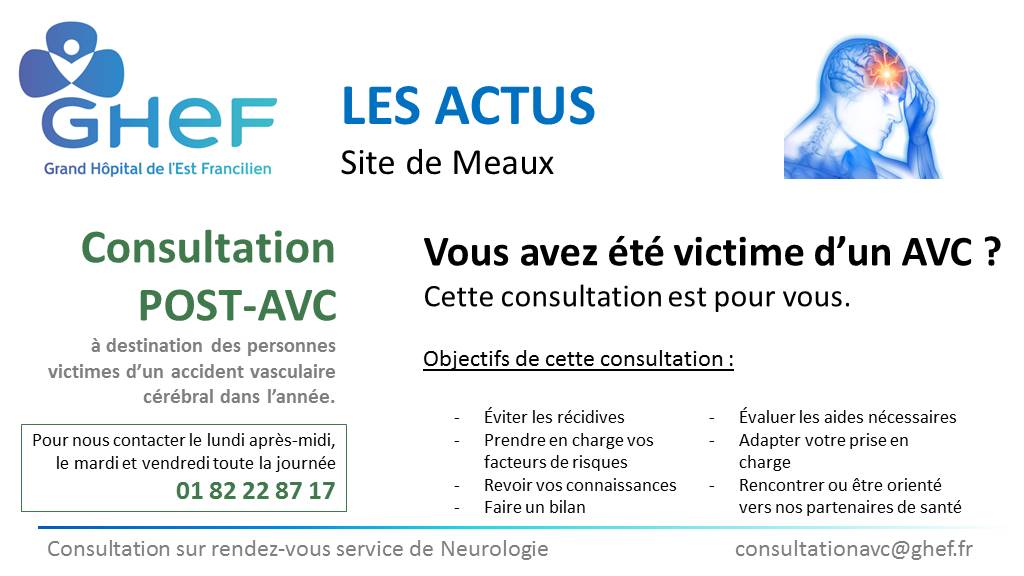 Consultation Post AVC