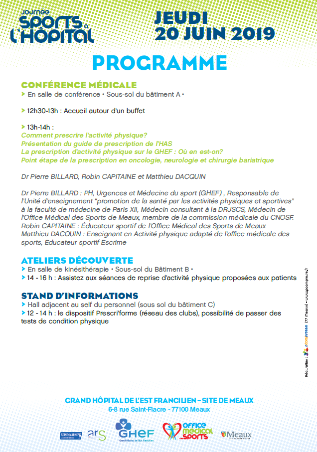 Sport GHEF Hopital