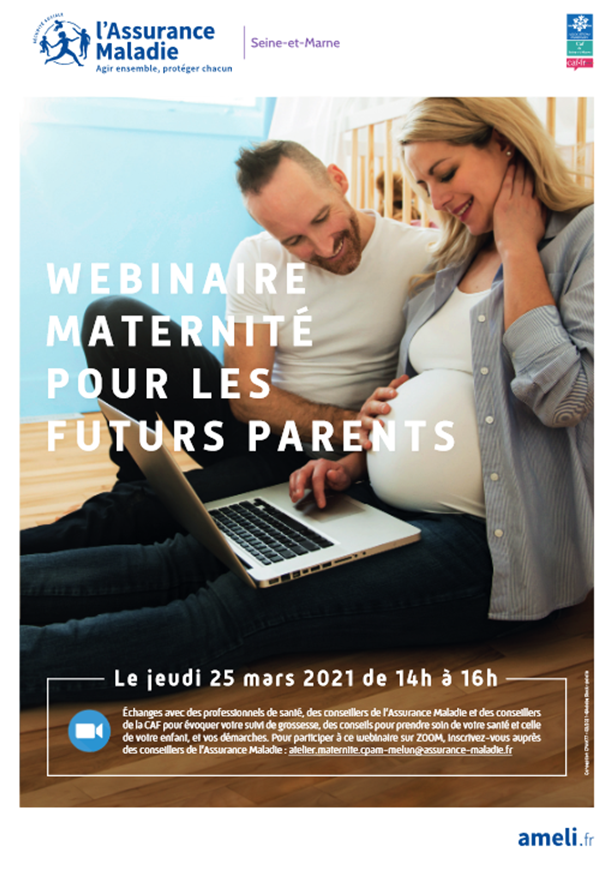 webinaire caf cpam grossesse